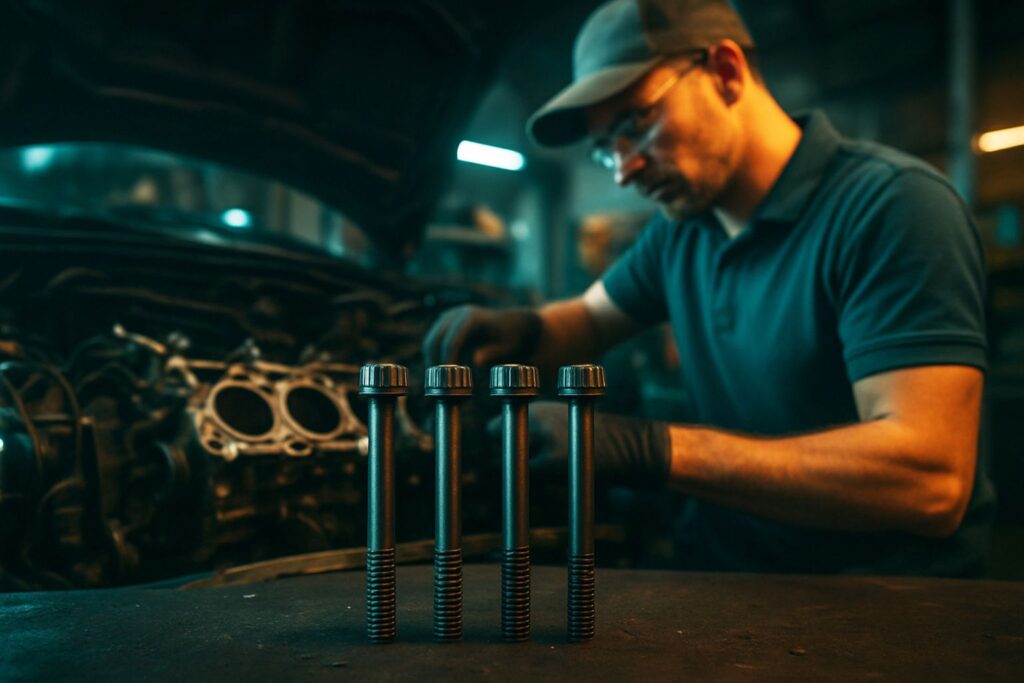 Parafusos do cabeçote: importância do torque correto na vedação